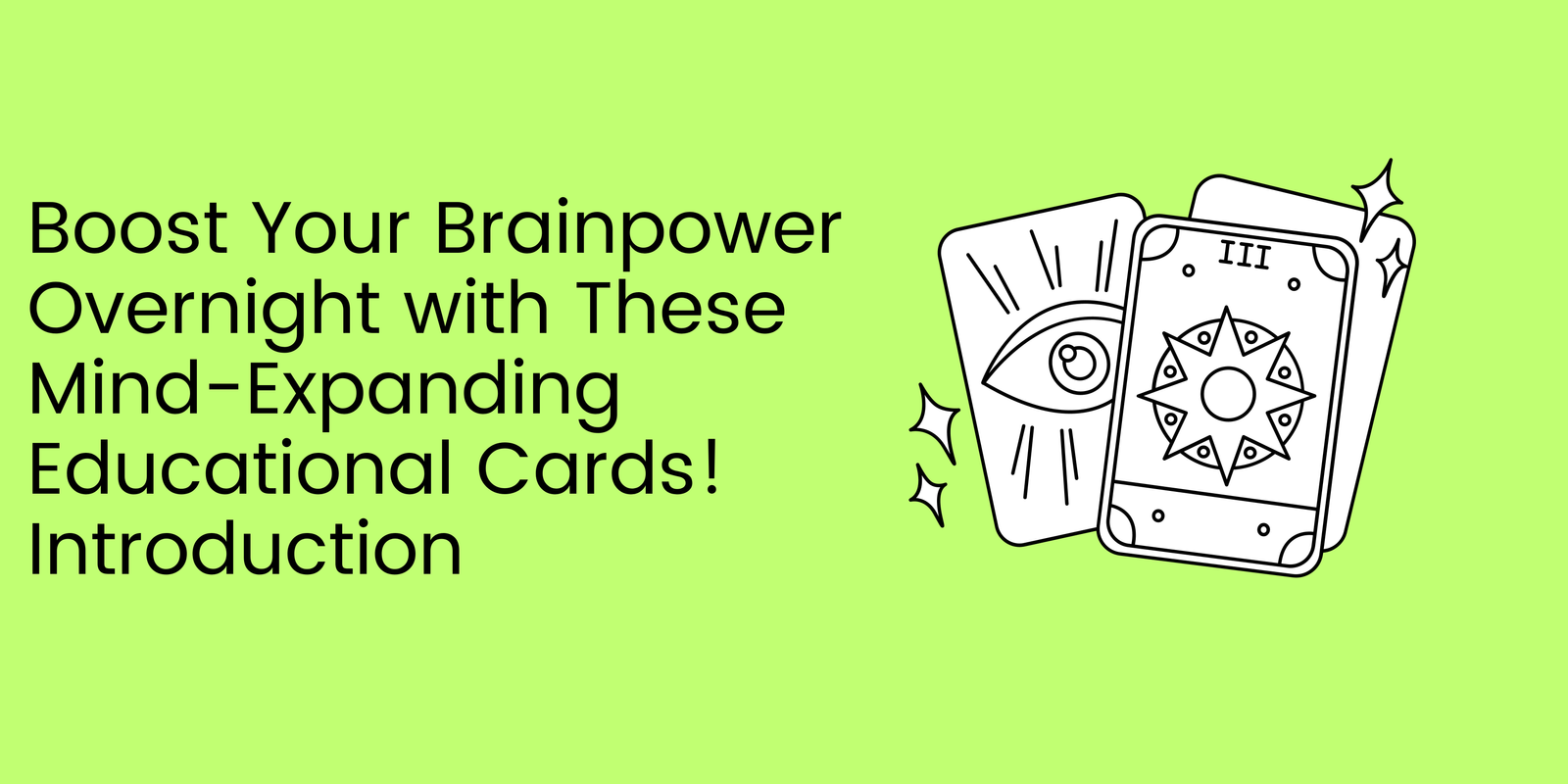 Educational cards